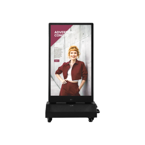 55“Lithium battery outdoor double-sided digital signage