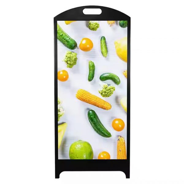 43" Outdoor A-type stand digital signage - Image 2