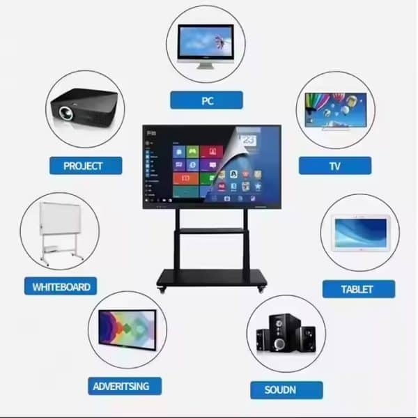 65"75" 85" conference tablet education and training machine - Image 3
