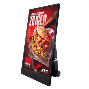 55” A-shapedOutdoor Portable digital signage